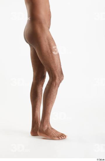 Leg Man Black Nude Slim Studio photo references