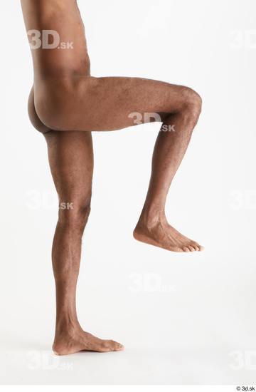 Leg Man Black Nude Slim Studio photo references