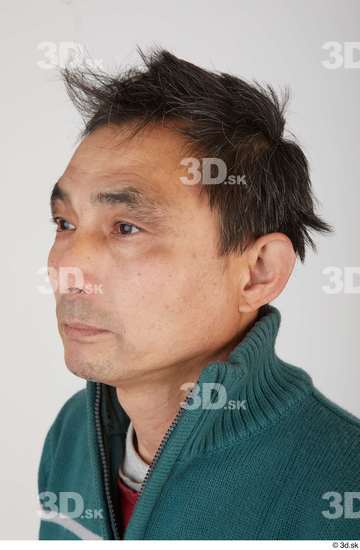 Head Hair Man Asian Casual Slim Street photo references