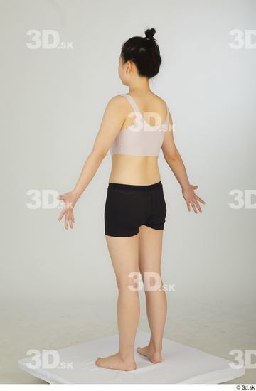 Woman Asian Slim Female Studio Poses