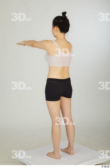 Woman Asian Slim Female Studio Poses