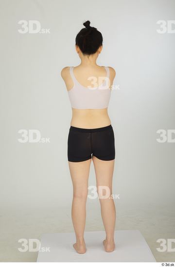 Woman Asian Slim Female Studio Poses