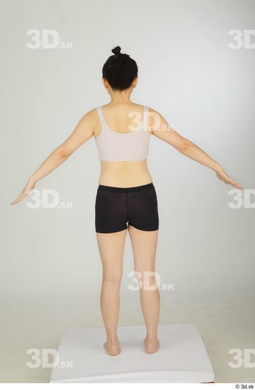 Woman Asian Slim Female Studio Poses