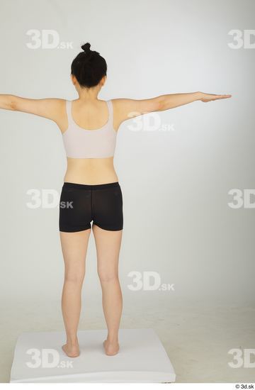 Woman Asian Slim Female Studio Poses