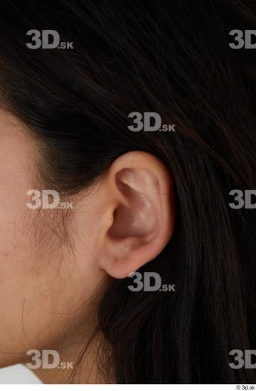 Ear Woman Asian Casual Chubby Street photo references