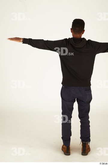 Whole Body Man T poses Casual Slim Standing Street photo references