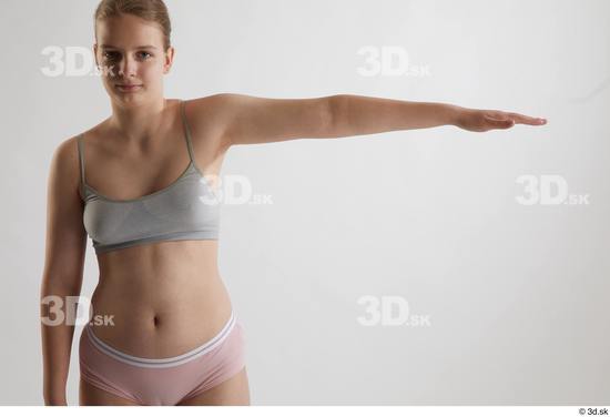 Woman White Average Female Studio Poses