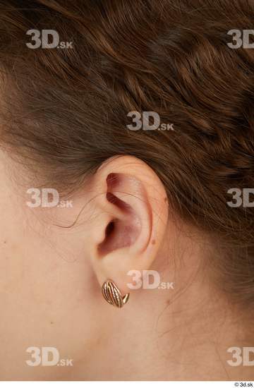 Ear Woman Casual Slim Street photo references