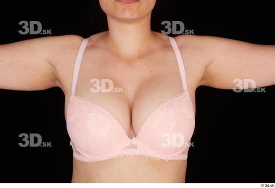 Leticia breast chest lingerie pink bra underwear  jpg