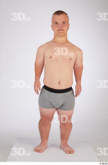 Man White Average Male Studio Poses