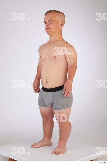 Man White Average Male Studio Poses