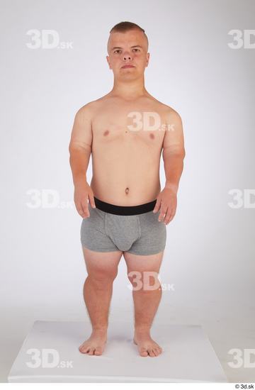 Man White Average Male Studio Poses