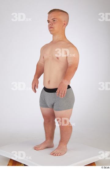 Man White Average Male Studio Poses