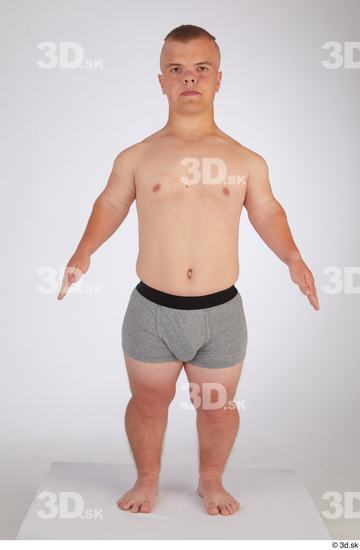 Man White Average Male Studio Poses