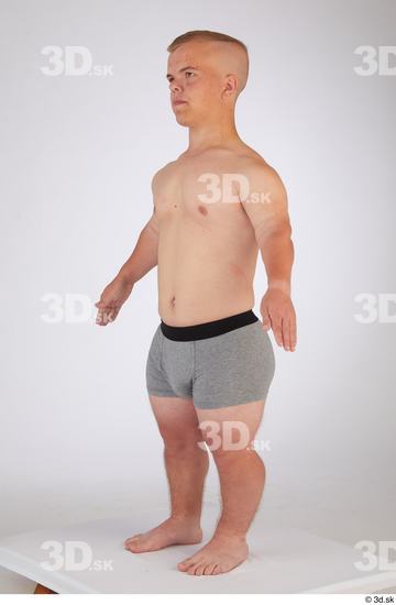 Man White Average Male Studio Poses