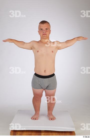 Man White Average Male Studio Poses