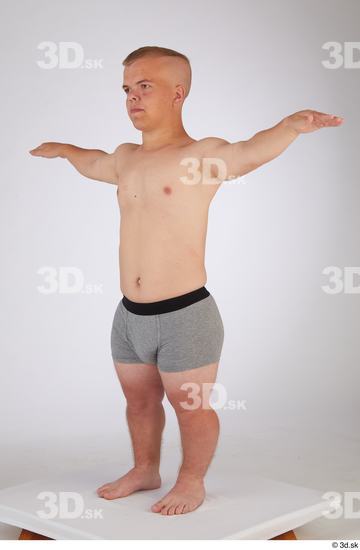 Man White Average Male Studio Poses