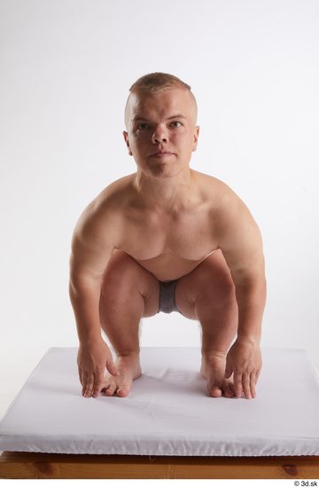 Man White Average Male Studio Poses