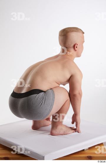 Man White Average Male Studio Poses