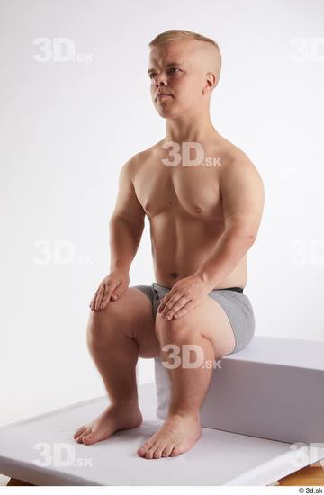 Man White Average Male Studio Poses