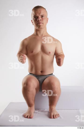 Man White Average Male Studio Poses