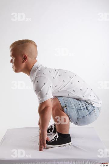 Man White Average Male Studio Poses