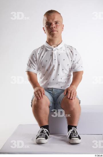 Man White Average Male Studio Poses