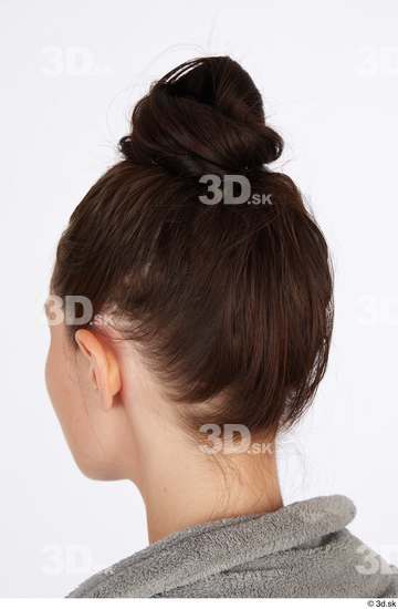 Head Hair Woman White Slim Studio photo references