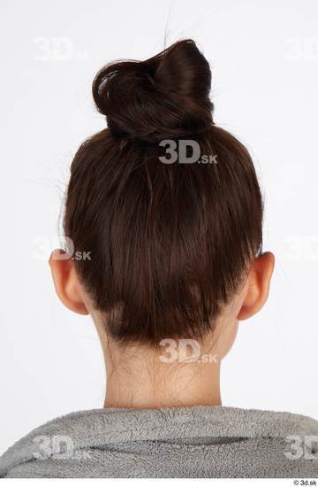 Head Hair Woman White Slim Studio photo references