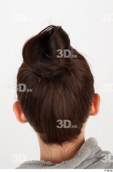 Head Hair Woman White Slim Studio photo references