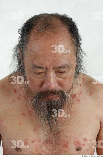 Hair Man Asian Overweight Bearded Groom Photo References