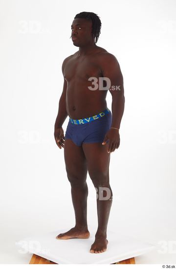 Man Black Average Male Studio Poses