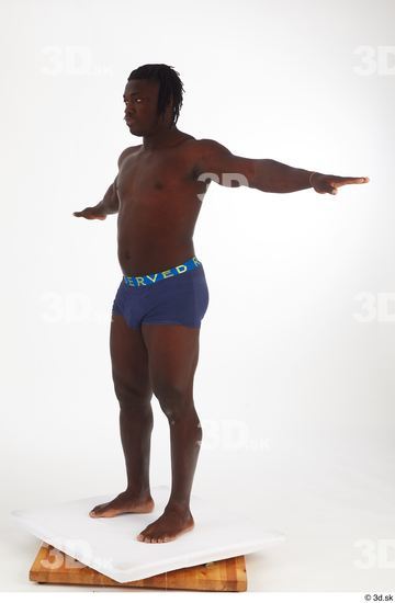 Man Black Average Male Studio Poses