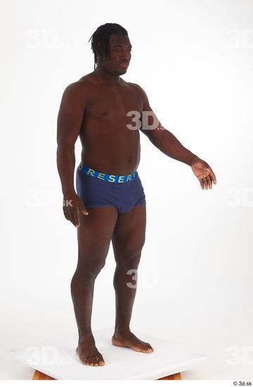 Man Black Average Male Studio Poses