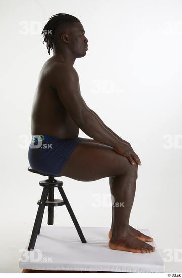 Man Black Average Male Studio Poses