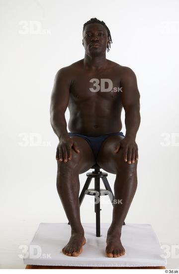 Man Black Average Male Studio Poses