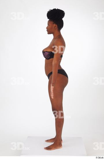 Woman Black Average Female Studio Poses