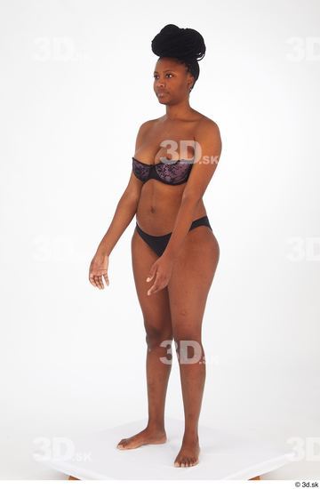 Woman Black Average Female Studio Poses