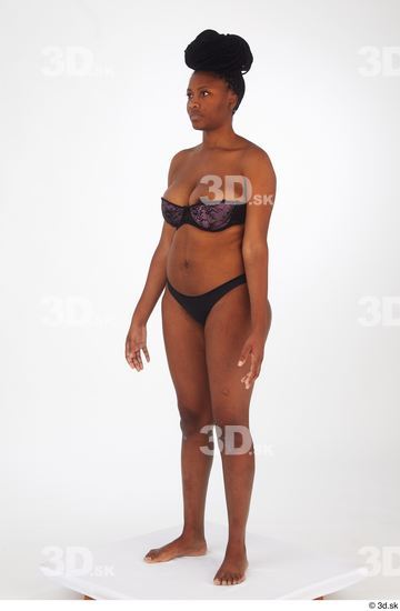 Woman Black Average Female Studio Poses