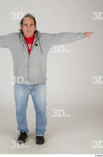 Whole Body Man T poses Casual Slim Standing Street photo references