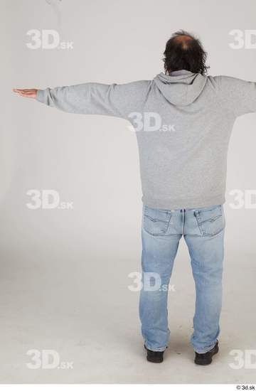 Whole Body Man T poses Casual Slim Standing Street photo references