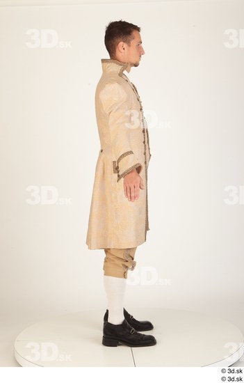 Whole Body Man White Dress Jacket Costume photo references