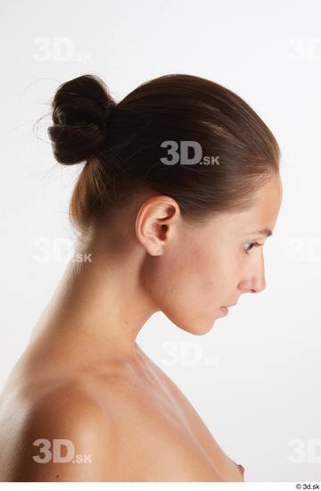 Vanessa Angel  flexing head side view  jpg