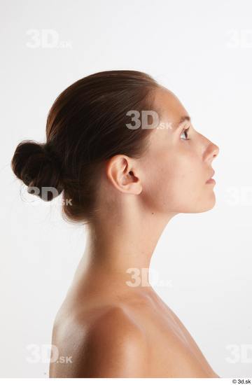 Vanessa Angel  flexing head side view  jpg