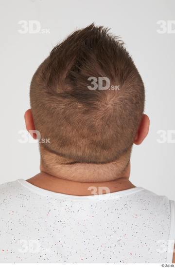 Head Hair Man White Casual Chubby Street photo references