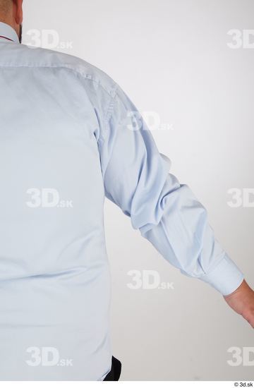 Man White Overweight Male Studio Poses