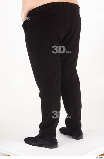 Man White Overweight Male Studio Poses