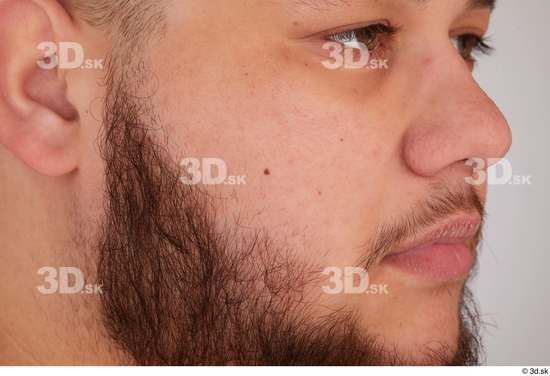 Man White Overweight Male Studio Poses