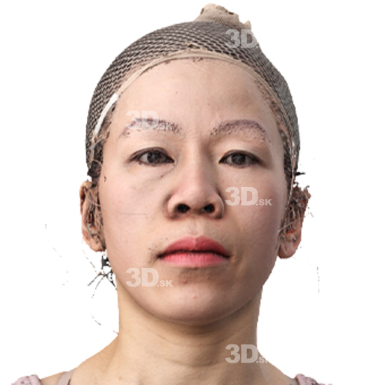 Head Woman Asian