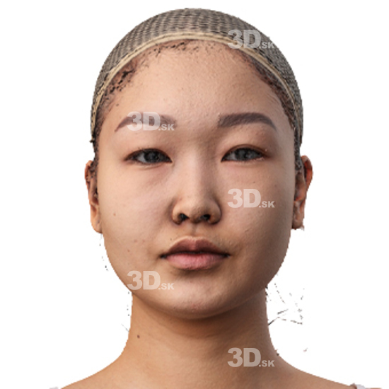 Head Woman Asian